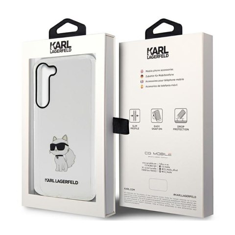 Karl Lagerfeld IML NFT Choupette - Etui Samsung Galaxy S23 (przezroczysty)