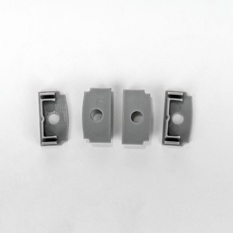 Profil aluminiowy anodowany do gipsowania na dwie taśmy V-TAC 2mb klosz mleczny VT-8101