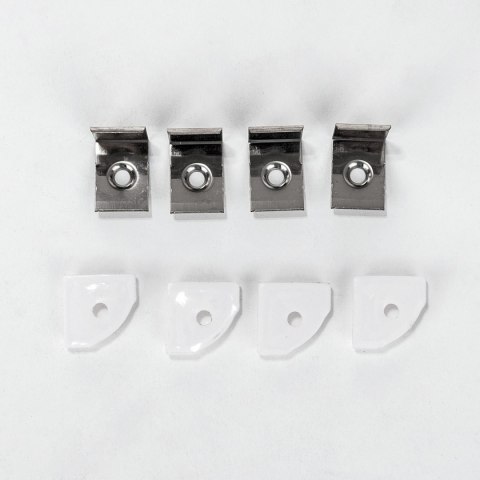 Profil aluminiowy anodowany kątowy V-TAC 2mb klosz mleczny VT-8114