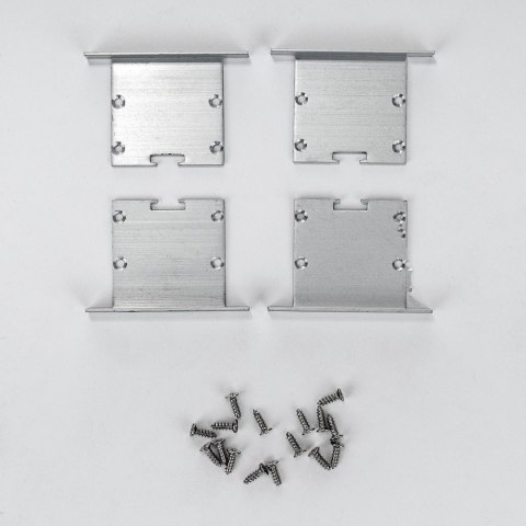 Profil aluminiowy anodowany wpuszczany 50x35mm V-TAC 2mb klosz mleczny VT-8126