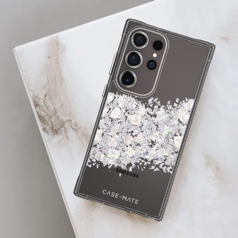 Case-Mate Karat - Etui Samsung Galaxy S24 Ultra zdobione naturalną masą perłową (A Touch of Pearl)