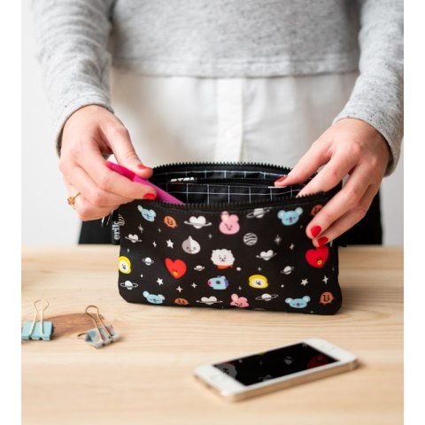 Line Friends BT21 - Piórnik / kosmetyczka z przegródkami