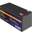 Qoltec Akumulator LiFePO4 Litowo-Żelazowo-Fosforanowy | 12.8V | 9Ah | 115.2Wh | BMS