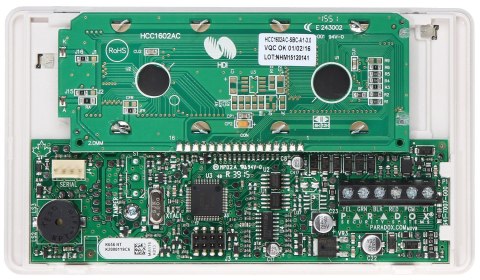 KLAWIATURA SENSORYCZNA DO CENTRALI ALARMOWEJ K656-W2W PARADOX