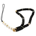 Guess Phone Strap Heishi Beads - Zawieszka do telefonu (Black)