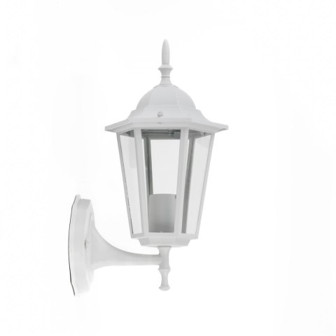 Kinkiet ogrodowy latarenka V-TAC E27 biały mat VT-749