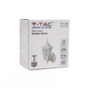 Kinkiet ogrodowy latarenka V-TAC E27 biały mat VT-749