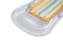 Dmuchany Materac do pływania Leżak Biały BESTWAY 161x84cm + Oparcie