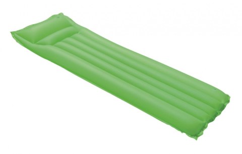 Dmuchany Materac do pływania Zielony BESTWAY 183x69cm + Poduszka