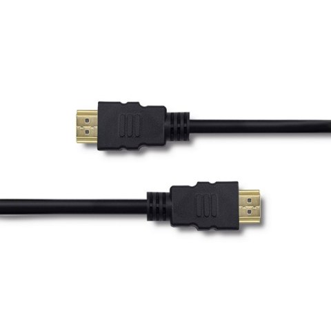 Qoltec Kabel HDMI v1.4 | High speed | 4K | 30Hz| 30AWG | GOLD | 2m