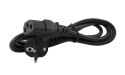 Kabel komputerowy 3-żyłowy (trapez) - do PC i UPS [200 szt. karton] - 1.2m