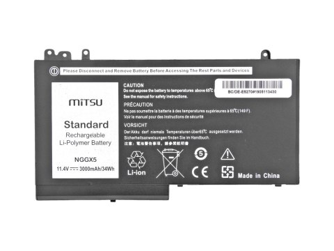 Bateria Mitsu do Dell Latitude E5270