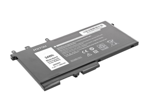 Bateria Mitsu do Dell Latitude E5280, E5480, E5580