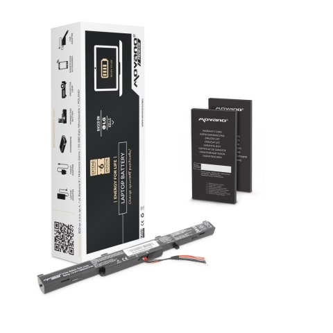 Bateria Movano Premium do Asus A550E, K550E (3200 mAh)