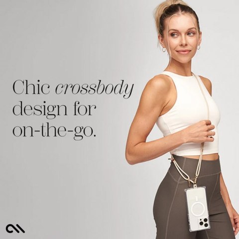 Case-Mate Phone Crossbody Rope - Smycz / pasek na ramię do telefonu (Beige)