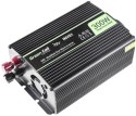 PRZETWORNICA NAPIĘCIA Green Cell 12V / 230V 500W/1000W MODYFIKOWANA SINUSOIDA