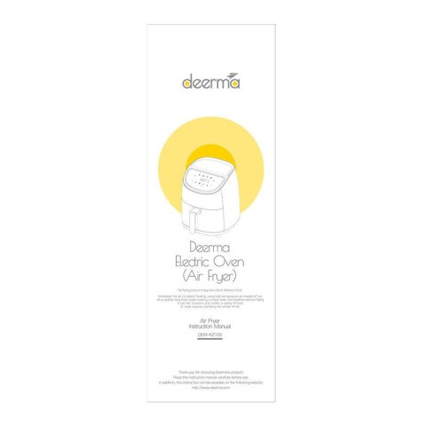 Frytkownica beztłuszczowa DEERMA KZ100 3l 1000W