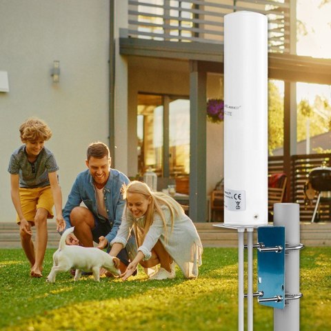 Qoltec Antena 4G LTE DUAL | 12dBi | dookólna | zewnętrzna