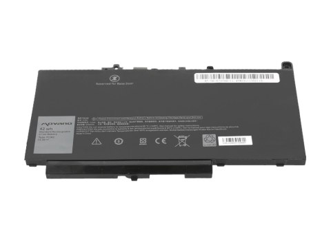 Bateria Movano do Dell Latitude E7270, E7470 - 11.4V
