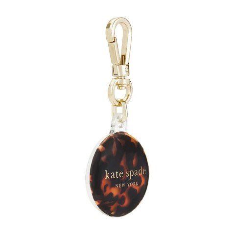Kate Spade New York Keychain Holder - Etui ochronne brelok do Apple AirTag (Tortoiseshell)