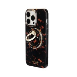 Kate Spade New York Magnetic Ring Stand - Uchwyt MagSafe na palec z funkcją podstawki (Tortoiseshell)