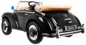 Mercedes Benz 300S Retro dla dzieci Lakier Czarne klasyczne auto