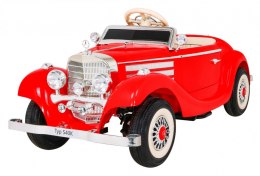 Mercedes Benz Retro 540A dla dzieci Czerwony