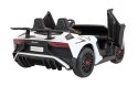Auto Lamborghini Aventador SV na akumulator dla 2 dzieci Biały