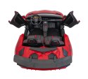 Auto Lamborghini Aventador SV na akumulator dla 2 dzieci Czerwony + Pilot 2,4 GHz + Pianka EVA + Audio LED
