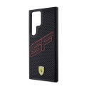 Ferrari Big SF Perforated - Etui Samsung Galaxy S24 Ultra (czarny)