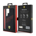 Ferrari Big SF Perforated - Etui Samsung Galaxy S24 Ultra (czarny)