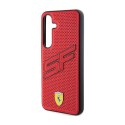 Ferrari Big SF Perforated - Etui Samsung Galaxy S24 (czerwony)