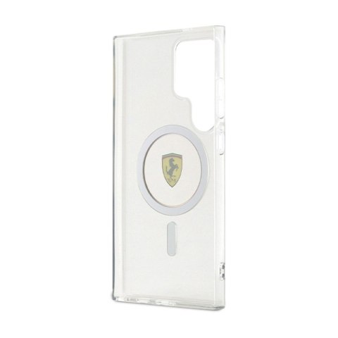 Ferrari IML Transp Inner Circle Line MagSafe - Etui Samsung Galaxy S24 Ultra (przezroczysty)
