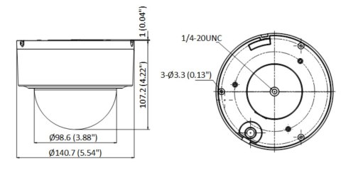 KAMERA IP OBROTOWA ZEWNĘTRZNA DS-2DE3404W-DE(T5) - 3.7 Mpx 2.8 - 12 mm MOTOZOOM Hikvision