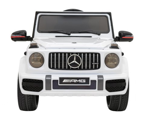 Mercedes AMG G63 dla dzieci Biały + Pilot