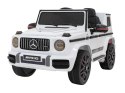 Mercedes AMG G63 dla dzieci Biały + Pilot