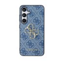 Guess 4G Big Metal Logo - Etui Samsung Galaxy S24 (niebieski)