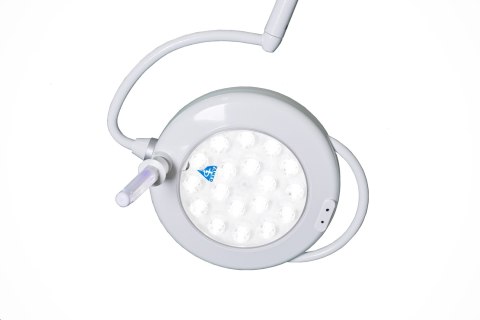 FAMED SOLIS 60/60F Lampa zabiegowa statywowa podwójna, natężenie 60 000 Lux