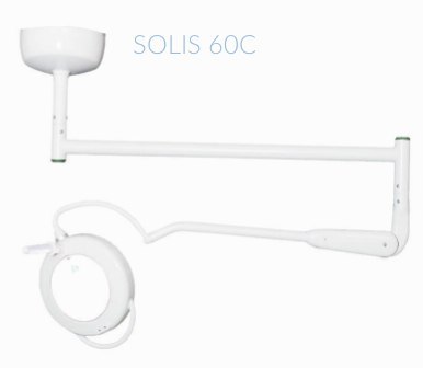 FAMED SOLIS 60C Lampa zabiegowa, sufitowa