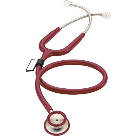 MDF 777C BURGUND (MDF 17) Stetoskop pediatryczny z dwustronną głowicą ze stali
