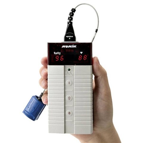 NONIN 8500 Pulsoksymetr przenośny kieszonkowy + sensor dla dorosłych 8000AA