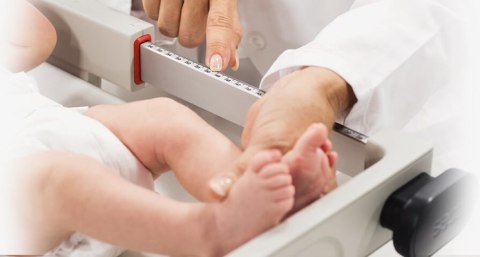 SECA 336 Waga pediatryczna cyfrowa 3 KL. ze wzrostomierz 232 /zestaw