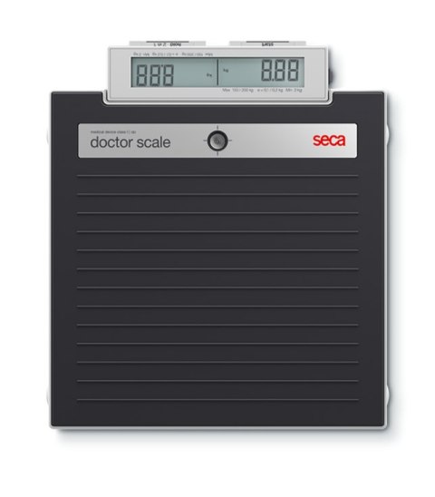SECA 878 DR Waga płaska kl. III z podwójnym wyświetlaczem, funkcja matka/dziecko