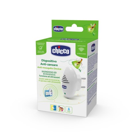CHICCO NATURALZ 0M+ Ultradźwiękowy odstraszacz komarów, cichy, bezpieczny,