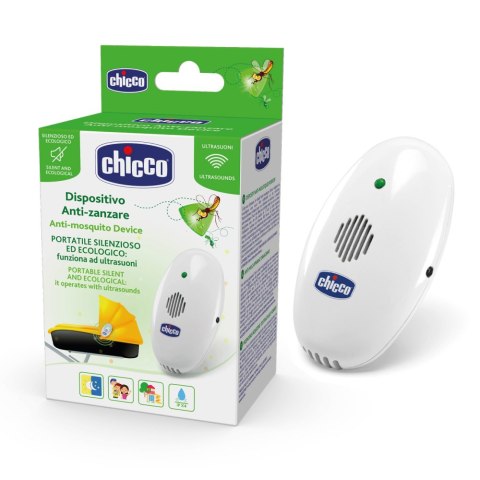 CHICCO NATURALZ Odstraszacz komarów przenośny, ultradźwiękowy, 100 h pracy