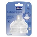 CHICCO NATURALFEELING 6M+ Smoczek antykolkowy, do kaszki