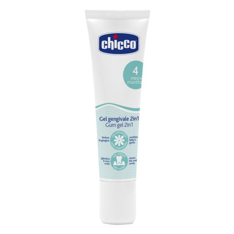CHICCO 30 ml Żel na ząbkowanie, z rumiankiem i ksylitolem, bezpieczny dla dzieci