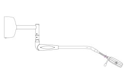 FAMED SOLIS 30W Lampa medyczna zabiegowa, LED, ścienna, do oświetlenia miejscowego