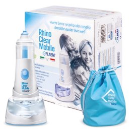 FLAEM RHINO CLEAR MOBILE Irygator do nosa i zatok, akumulatorowy, dla dzieci i dorosłych