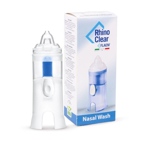 FLAEM RHINO CLEAR NEUTRALNY Nebulizator do oczyszczania zatok, 3 końcówki